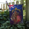 Australia Anzac Day Flag - Custom Lest We Forget Rosemary Soldier Anzac Spirit Flag