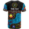 Naidoc Week T-shirt - Custom Australia Culture Art With River And Tortoise Aboriginal Inspired Dot Art T-shirt