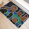 Australia Aboriginal Inspired Door Mat - Friendship Aboriginal Style