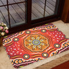 Australia Aboriginal Inspired Door Mat - Dot Design Vector Aboriginal Artwork