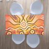 Australia Aboriginal Inspired Tablecloth - Aboriginal Style Of Dot Artwork