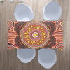 Australia Aboriginal Inspired Tablecloth - Aboriginal Circle Pattern Style