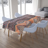 Australia Aboriginal Inspired Tablecloth - Aboriginal Dot Orange And Purple Dreams