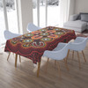 Australia Aboriginal Inspired Tablecloth - Australian Aboriginal Dot Design Vector Painting