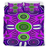 Australia Indigenous Bedding Set - Aboriginal Inspired Meeting and unity concept