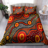 Australia Indigenous Bedding Set - Aboriginal Inspired style of connection concept
