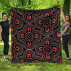 Australia Aboriginal Inspired Quilt - Around The Campfire Style Art Quilt