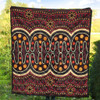 Australia Aboriginal Inspired Quilt - Aboriginal Indigenous Dot Art Pattern Quilt
