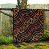 Australia Aboriginal Inspired Quilt - Aboriginal Vector Seamless Pattern Quilt