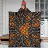 Australia Aboriginal Inspired Quilt - Aboriginal Style Of Background Quilt