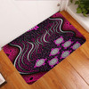 Australia Aboriginal Inspired Door Mat - Aboriginal background dreaming