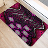 Australia Aboriginal Inspired Door Mat - Aboriginal background dreaming