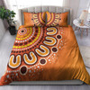 Australia Aboriginal Inspired Bedding Set - Aboriginal Connection Concept Artwork 10