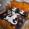 St. George Illawarra Dragons Naidoc Quilt Bed Set - Custom For Our Elders Boomerangs Quilt Bed Set