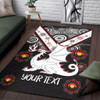 St. George Illawarra Dragons Naidoc Area Rug - Custom For Our Elders Boomerangs Area Rug