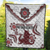 St. George Illawarra Dragons Naidoc Quilt - Custom For Our Elders Boomerangs White Quilt