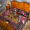 Manly Warringah Sea Eagles Naidoc Quilt Bed Set - Custom For Our Elders Quilt Bed Set