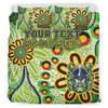 Canberra Raiders Naidoc Bedding Set - Custom For Our Elders Bedding Set