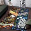 Australia Aboriginal Inspired Area Rug - Aotearoa and Australia Indigenous Culture