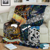 Australia Aboriginal Inspired Blanket - Aotearoa and Australia Indigenous Culture