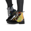 Australia Aboriginal Inspired Leather Boots - Aotearoa and Australia Indigenous Culture