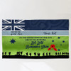 Canberra Raiders Anzac Custom Flag - Keeping the Spirit Alive Flag