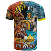 Gold Coast Titans VS Wests Tigers Custom T-shirt - Australia Big Match Proud Of Culture