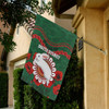 South Sydney Rabbitohs Flag - Poppies Flower And Souths Flag