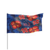 Australia Anzac Camo Flag - Anzac Poppies Flower Lest We Forget Flag