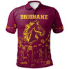 Brisbane Broncos Polo Shirt - Custom Broncos Life Polo Shirt