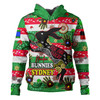 South Sydney Rabbitohs Custom Hoodie - For Our Elders Aboriginal Inspired Hoodie