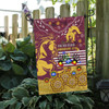 Brisbane Broncos Naidoc Week Flag - For Our Elders Broncos Aboriginal Inspired Flag