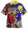 Brisbane Broncos Vs North Queensland Cowboys Custom Hawaiian Shirt - The Best of The Best Shirt