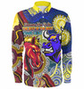 Brisbane Broncos Vs North Queensland Cowboys Custom Long Sleeve Shirt - The Best of The Best Shirt