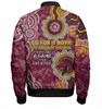 Australia Broncos Custom Bomber Jacket - It's not Just a Game, it's a Life Style Bomber Jacket