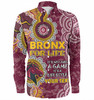 Australia Broncos Custom Long Sleeve Shirt - It's not Just a Game, it's a Life Style Shirt