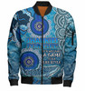 Cronulla-Sutherland Sharks Custom Bomber Jacket - Sharkies for Life Bomber Jacket