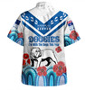 Canterbury-Bankstown Bulldogs Anzac Custom Hawaiian Shirt - Anzac Day I'm With The Doggies Shirt