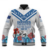 Canterbury-Bankstown Bulldogs Anzac Custom Baseball Jacket - Anzac Day I'm With The Doggies Jacket