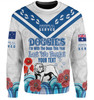 Canterbury-Bankstown Bulldogs Anzac Custom Sweatshirt - Anzac Day I'm With The Doggies Sweatshirt