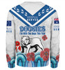 Canterbury-Bankstown Bulldogs Anzac Custom Sweatshirt - Anzac Day I'm With The Doggies Sweatshirt