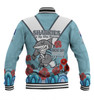 Cronulla-Sutherland Sharks Anzac Custom Baseball Jacket - Up Up The Heroes Jacket