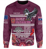 Manly Warringah Sea Eagles Anzac Custom Sweatshirt - Manly Bring it on 2023 Sweatshirt