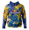 Parramatta Eels Naidoc Week Custom Hoodie - For Our Elders Go With Sparky Hoodie