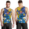 Parramatta Eels Naidoc Week Custom Men Tank Top - For Our Elders Go With Sparky Tank Top