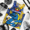 Parramatta Eels Naidoc Week Custom Men Tank Top - For Our Elders Go With Sparky Tank Top