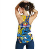 Parramatta Eels Naidoc Week Custom Women Racerback Tank - For Our Elders Go With Sparky Tank