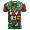 South Sydney Rabbitohs Custom T-shirt - For Our Elders Home Jersey T-shirt