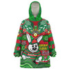 South Sydney Rabbitohs Custom Snug Hoodie - For Our Elders Home Jersey Oodie