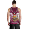 Manly Warringah Sea Eagles Custom Men Tank Top - For Our Elders Home Jersey Tank Top